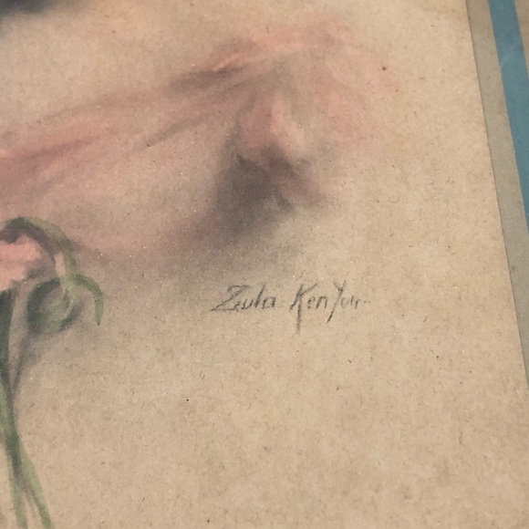 ANTIQUE FRAMED ADVERTISING CURRIE HARDWARE HAIDEE CALENDAR 1916 - Picture 2 of 8